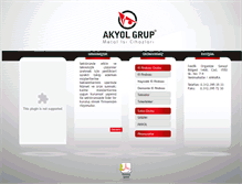 Tablet Screenshot of akyolgrupmetal.com
